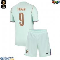 Otroški Nogometni dresi Francija Marcus Thuram #9 Gostujoči SP 2026 Kratek Rokav (+ Kratke hlače)